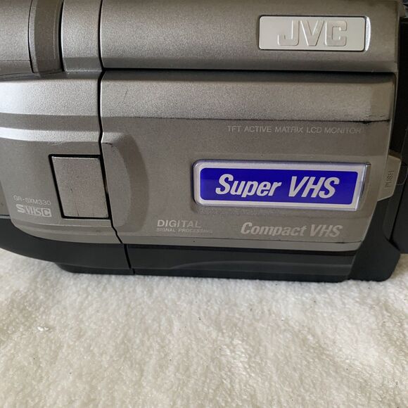 JVC Camcorder Gr-Sxm330u Super Vhs Camcorder W Battery Tested & Works Pls Read - Picture 14 of 16